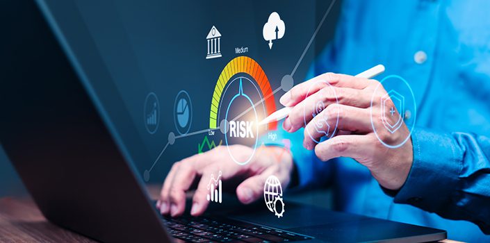 EHS employee identifying risk